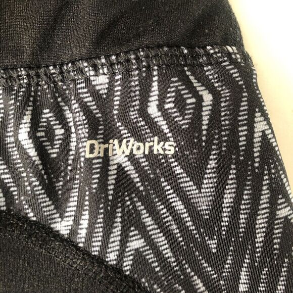 Athletic Works Women’s Black Geometric Leggings Size Medium - Picture 12 of 12